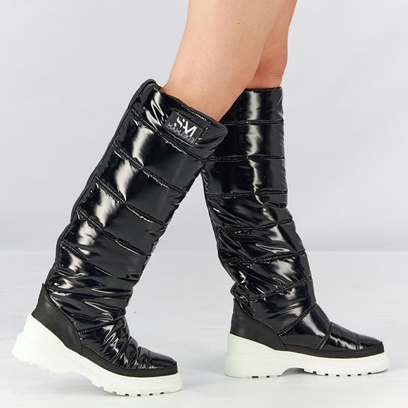 Sam Edelman Shoes - Sam Edelman Camora Waterproof Puffer Tall Black Boots